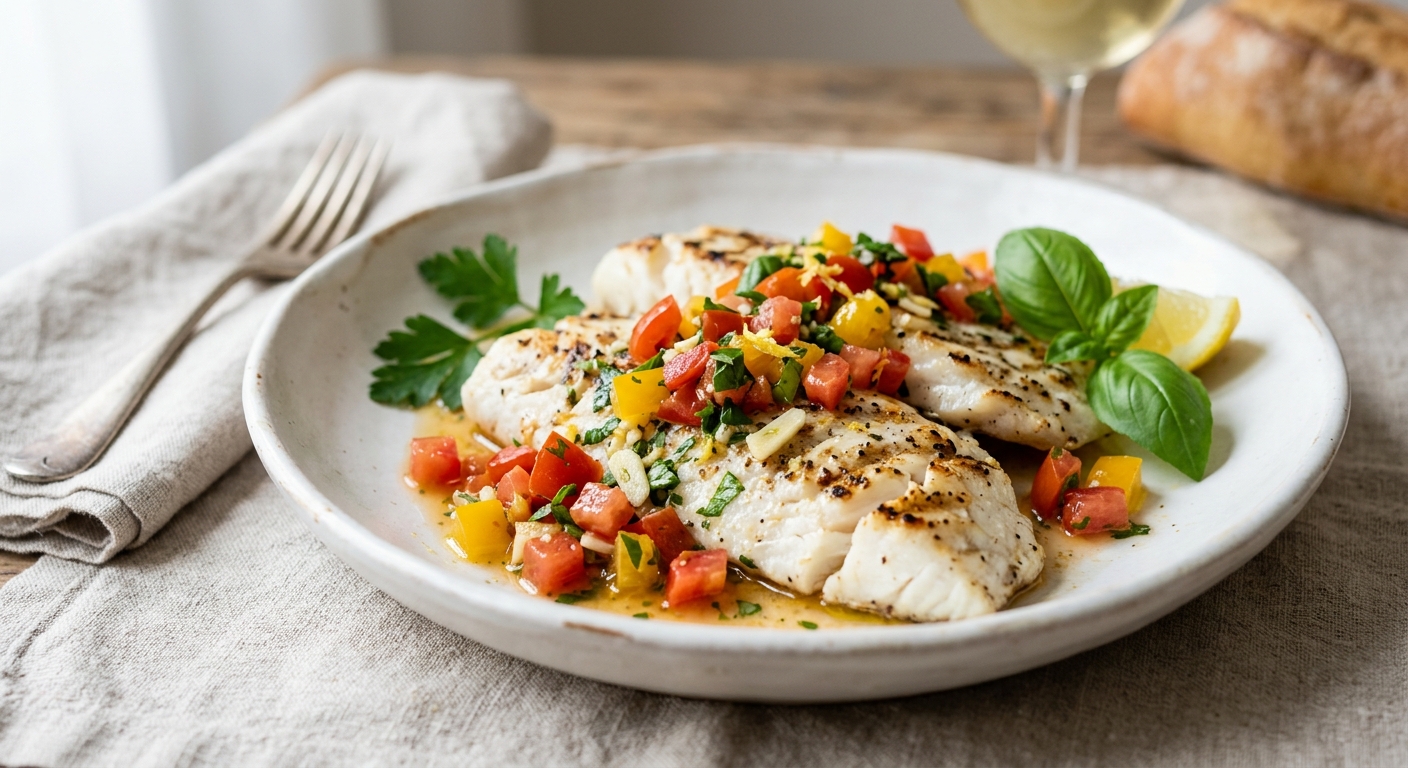 Sauce vierge rapide