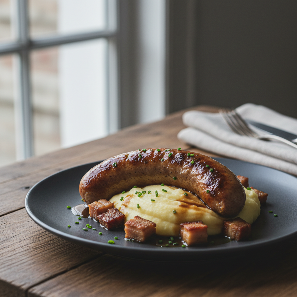 Saucisse purée