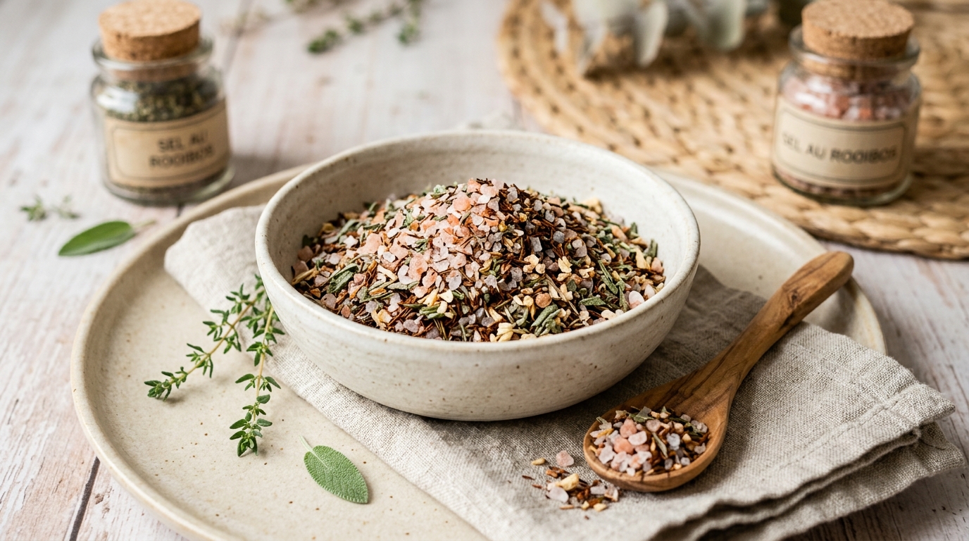 Sel sud-africain au rooibos