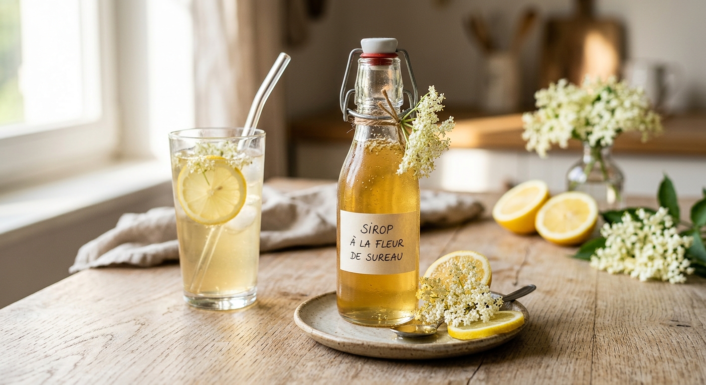 Sirop à la fleur de sureau