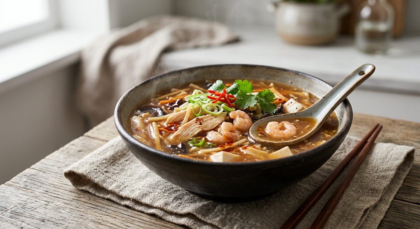 Soupe aigre-piquante