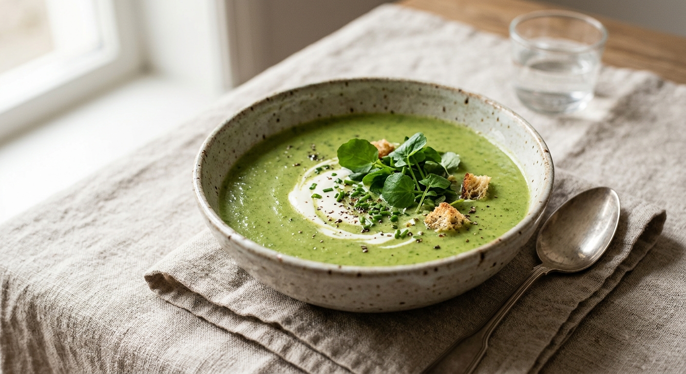 Soupe au cresson