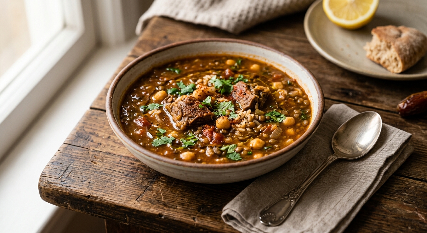 Soupe harira, spéciale Ramadan