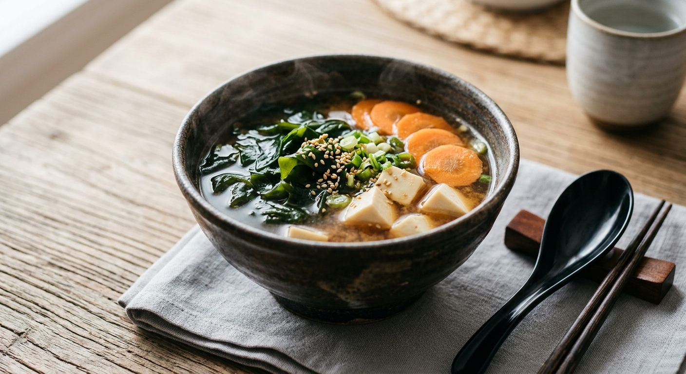 Soupe japonaise au miso