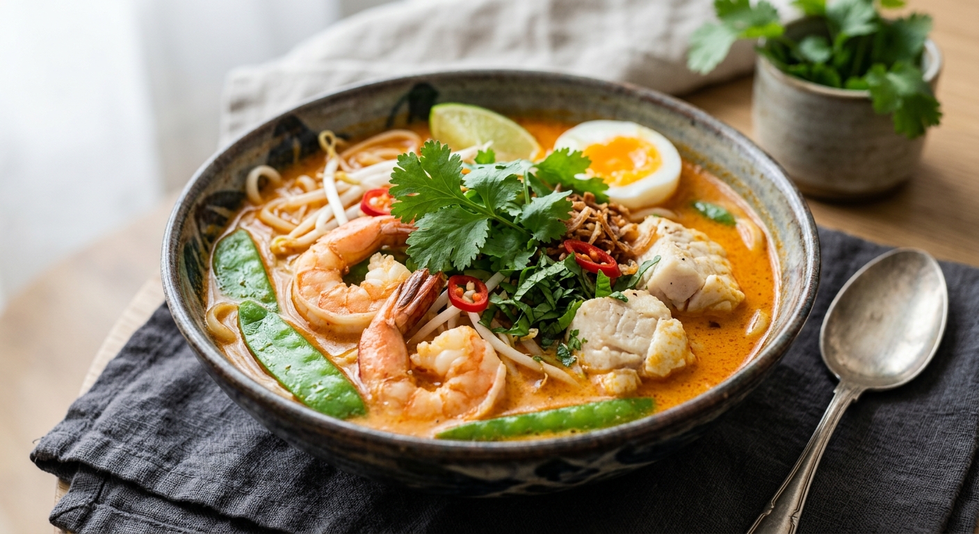 Soupe laksa (malaisie)