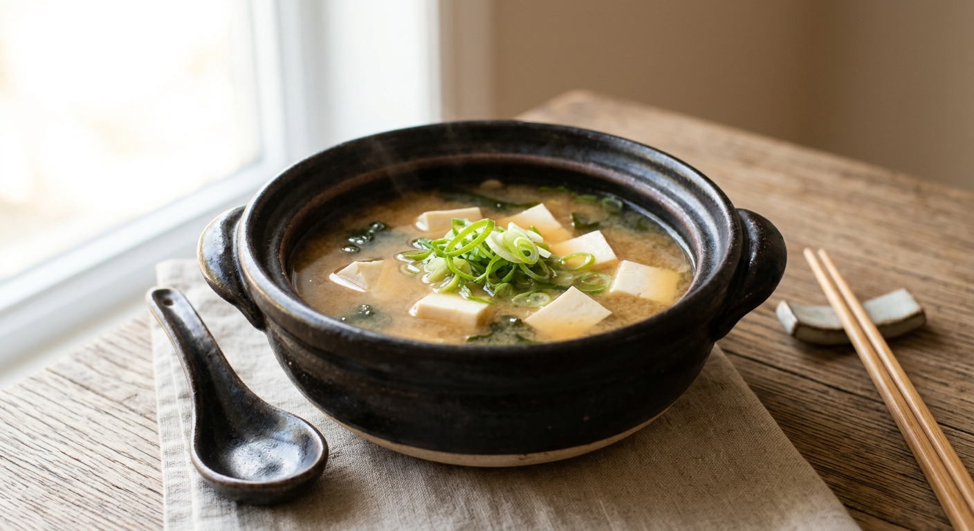 Soupe miso traditionnelle