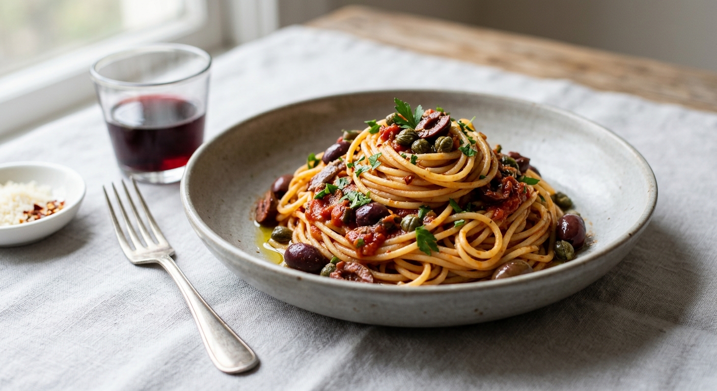 Spaghetti alla puttanesca