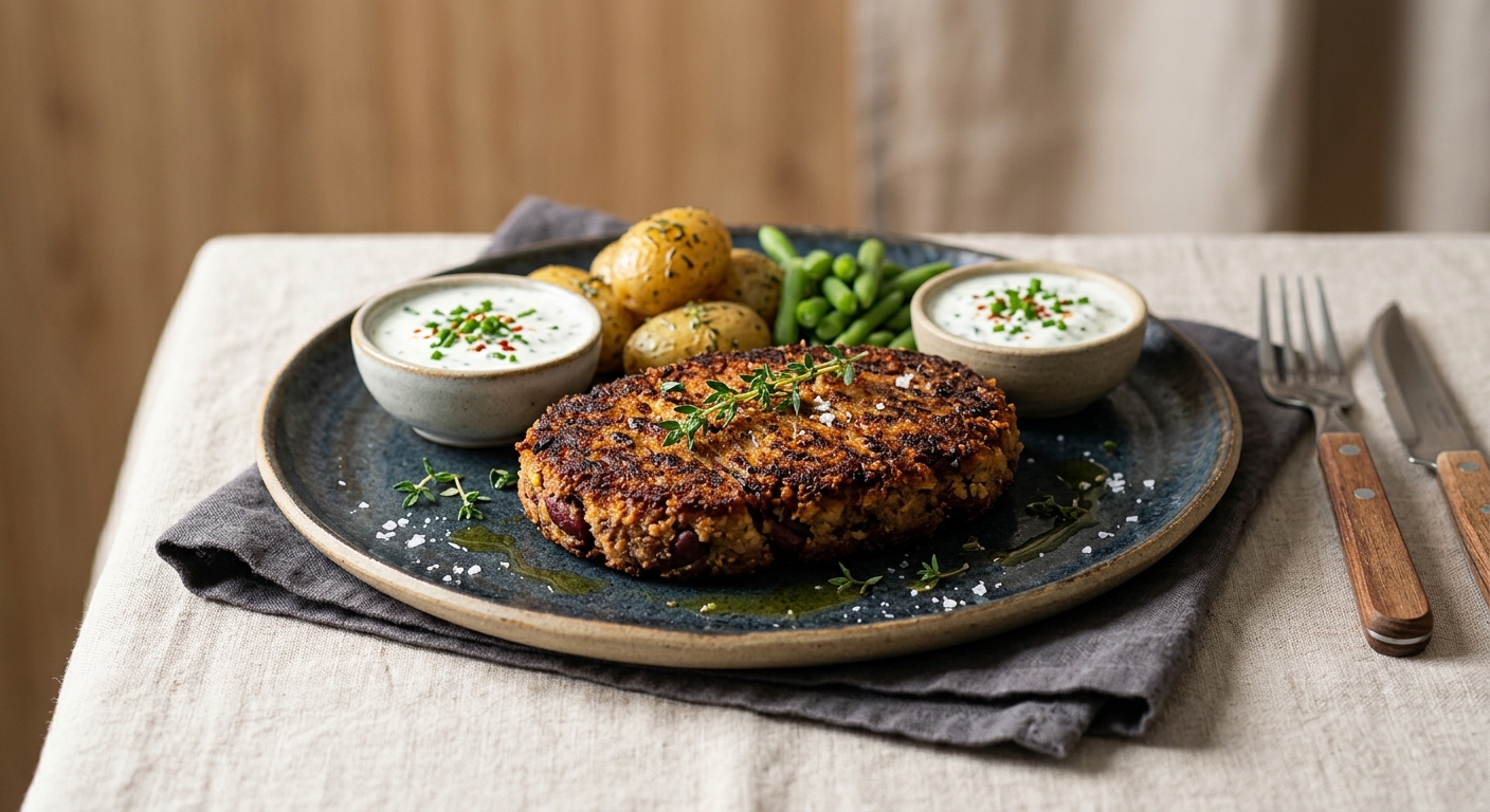Steak végétarien maison