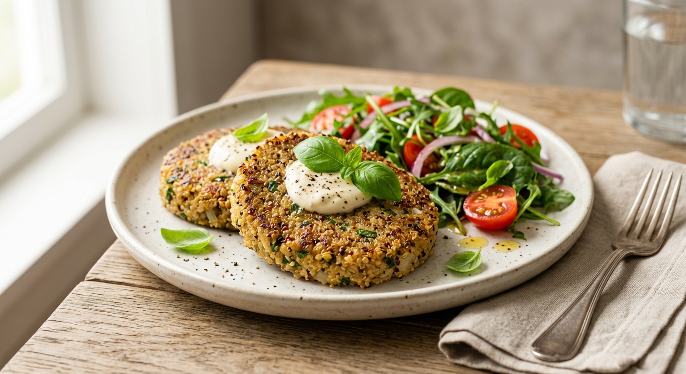 Steaks de quinoa