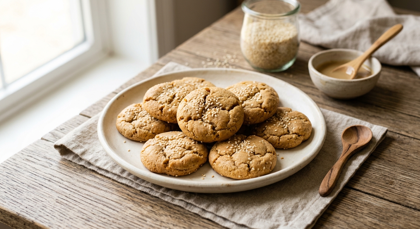 Tahini cookies