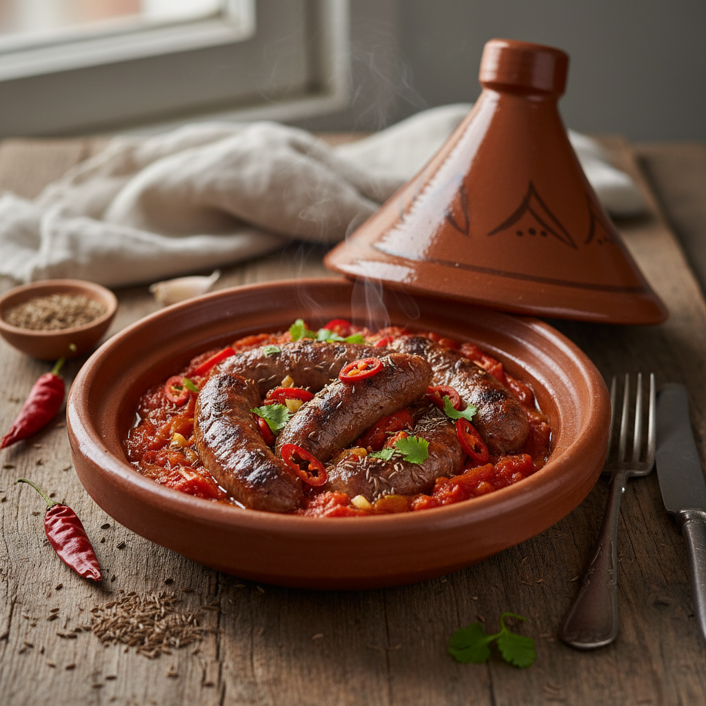 Tajine aux merguez