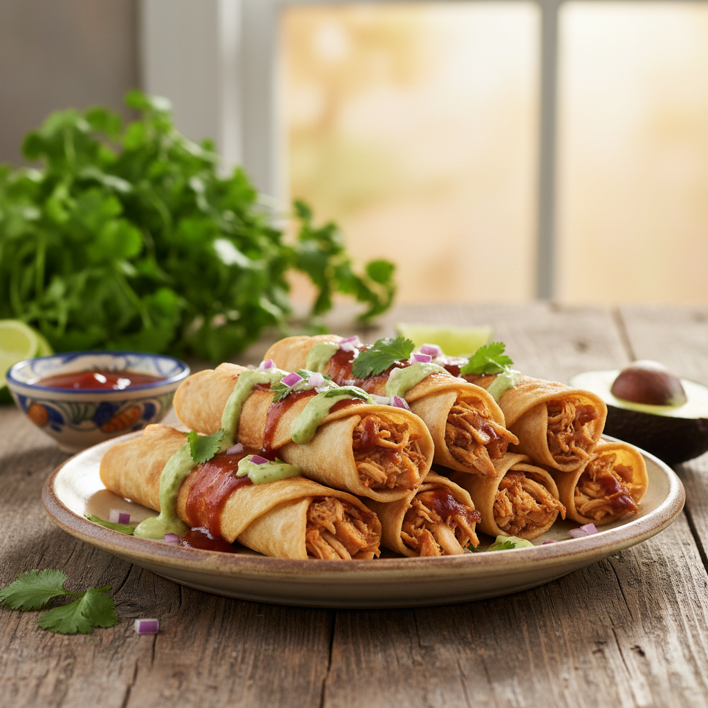 Taquitos au poulet
