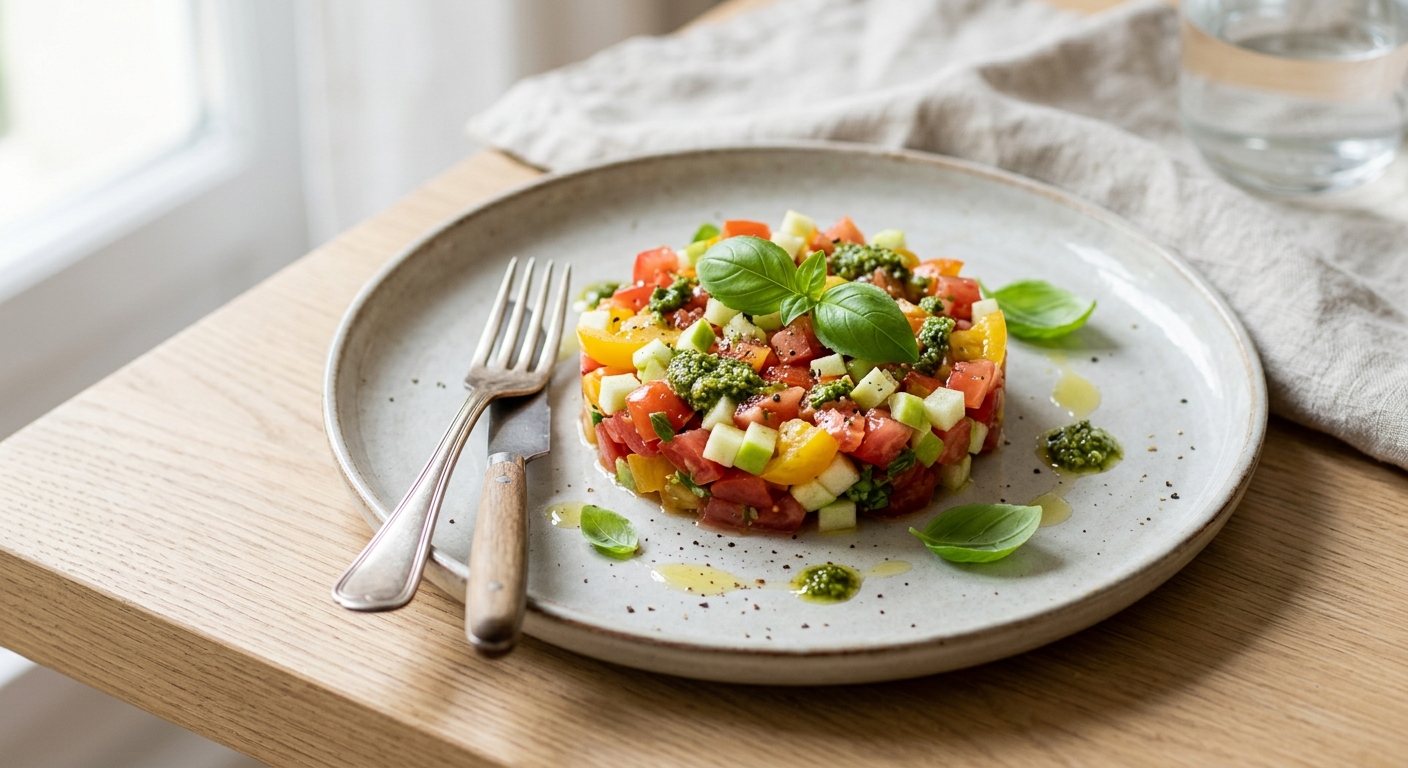 Tartare de tomates