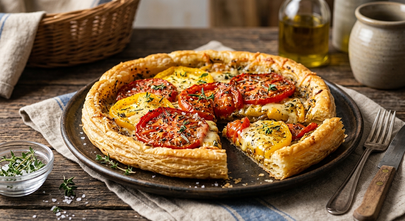 Tarte à la tomate