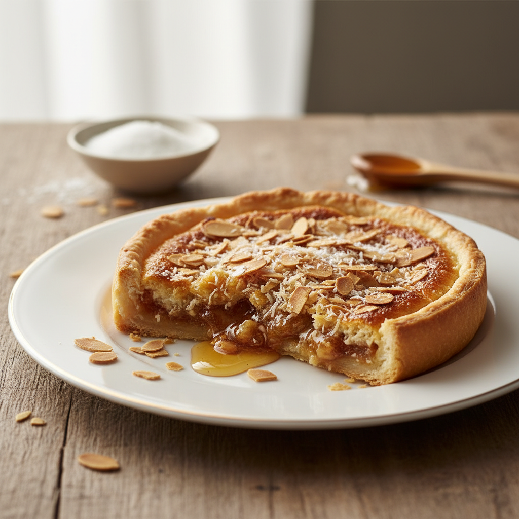 Tarte amandine au coco