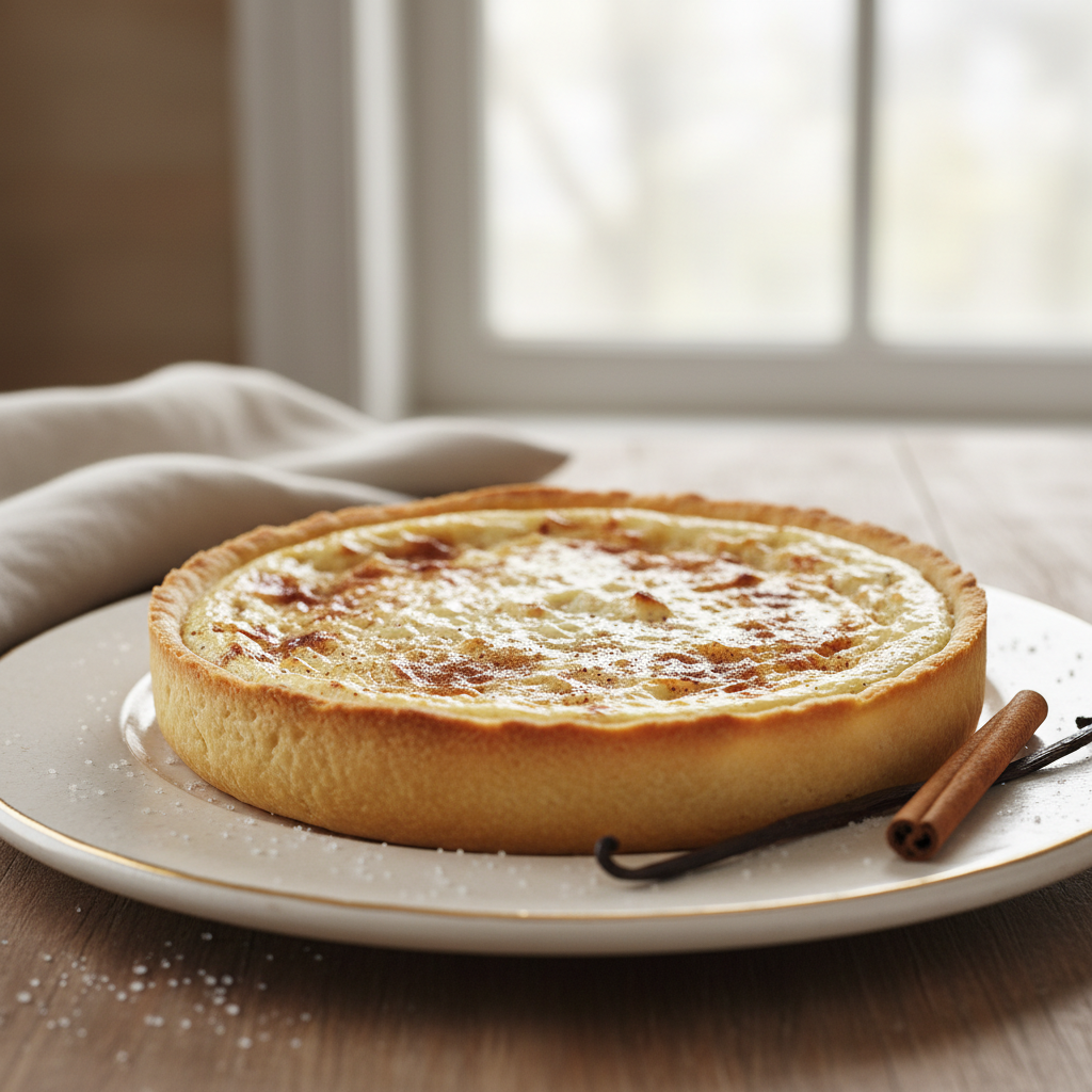 Tarte au riz de Verviers