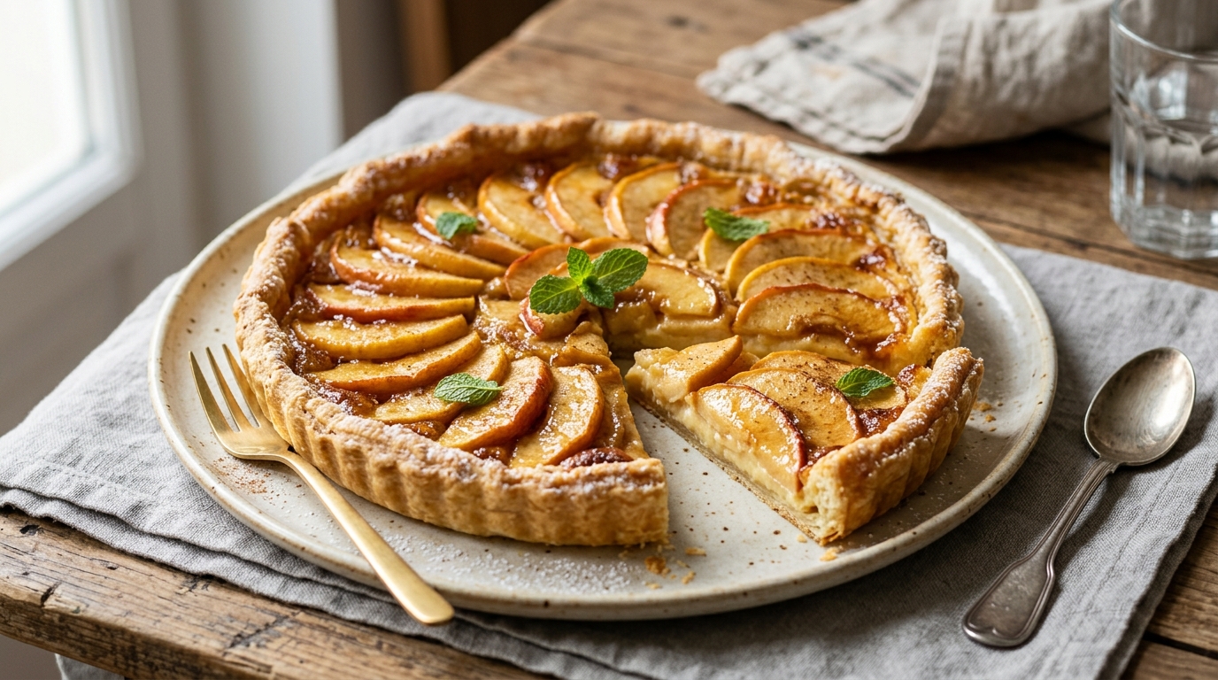 Tarte aux pommes facile à l'ancienne