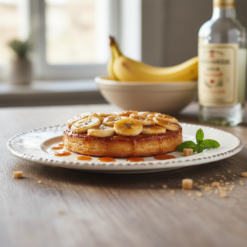 Tarte Tatin à la banane