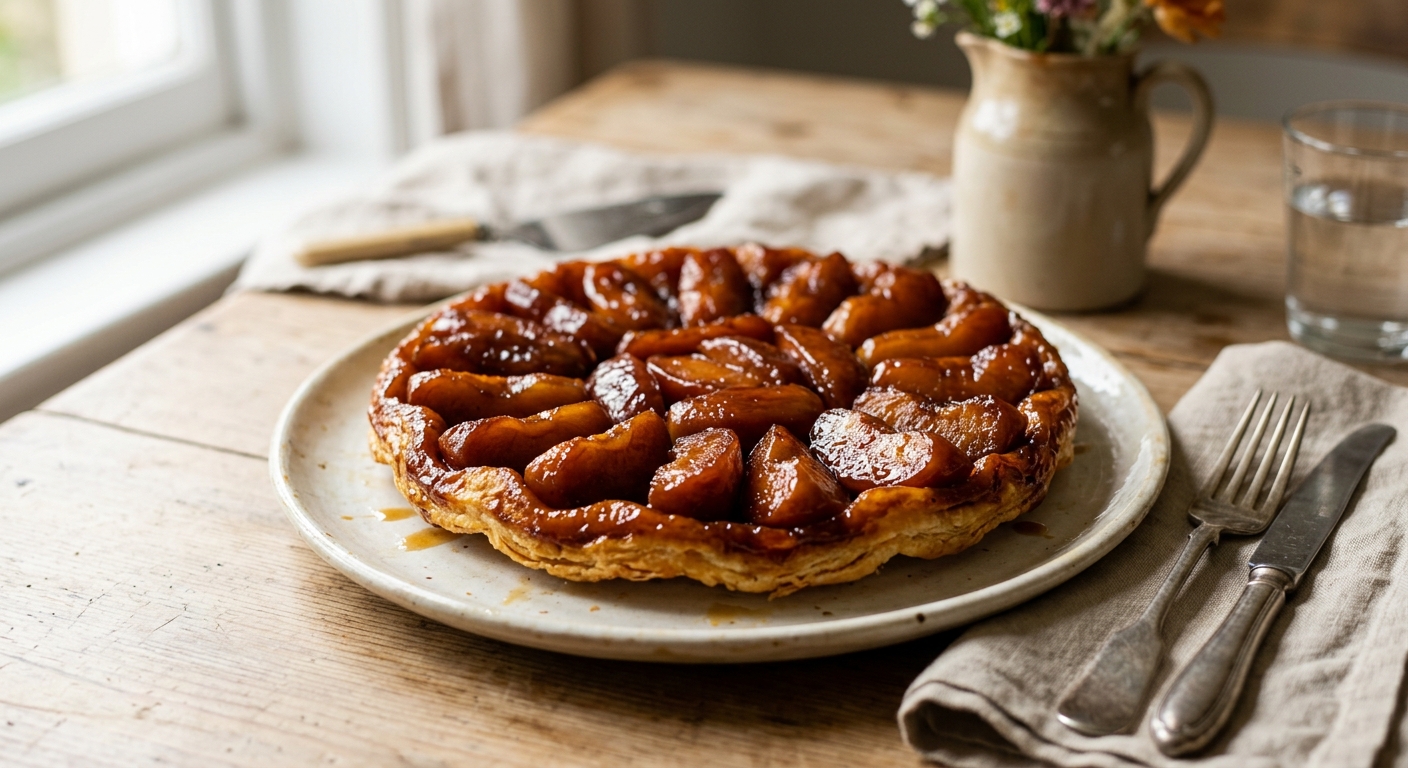Tarte tatin maison