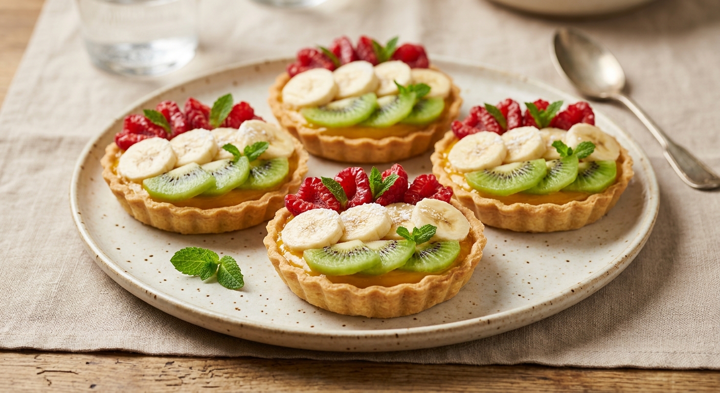 Tartelettes drapeau hongrois