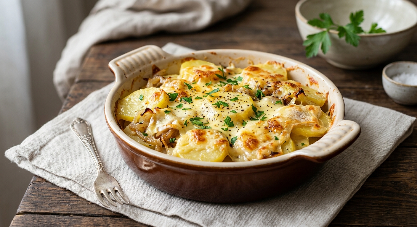 Tartiflette végétarienne