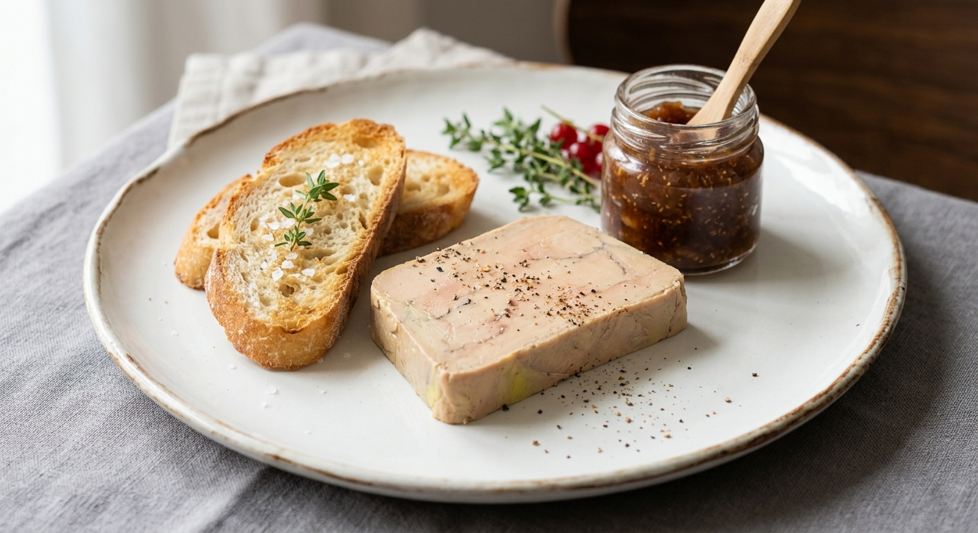 Terrine de foie gras maison