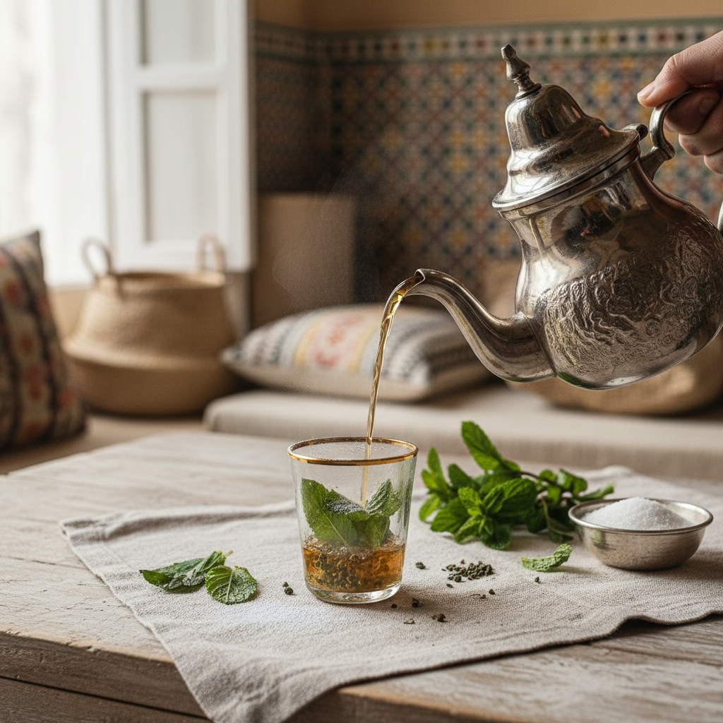 Thé à la menthe