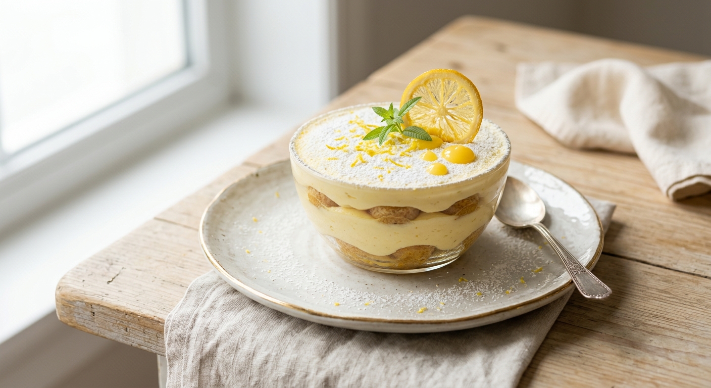 Tiramisu au citron