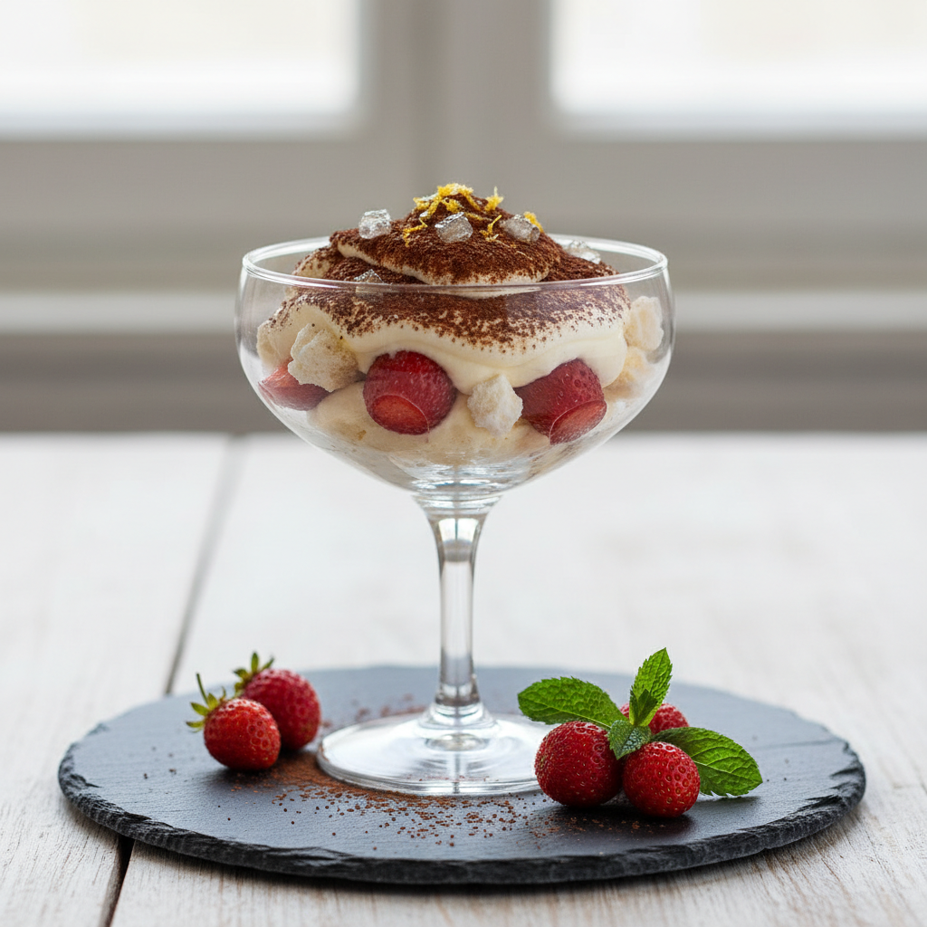 Tiramisu fraisier