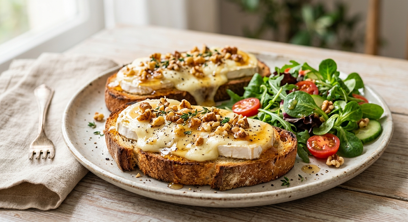 Toasts chèvre miel