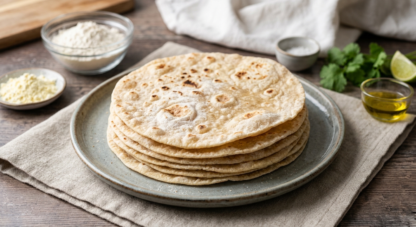 Tortillas de blé maison