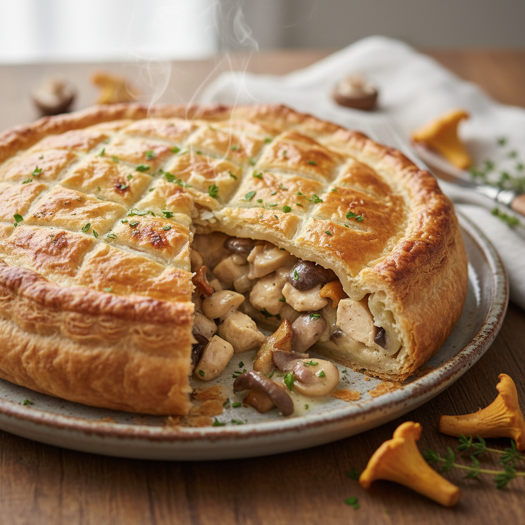 Tourte à la forestière