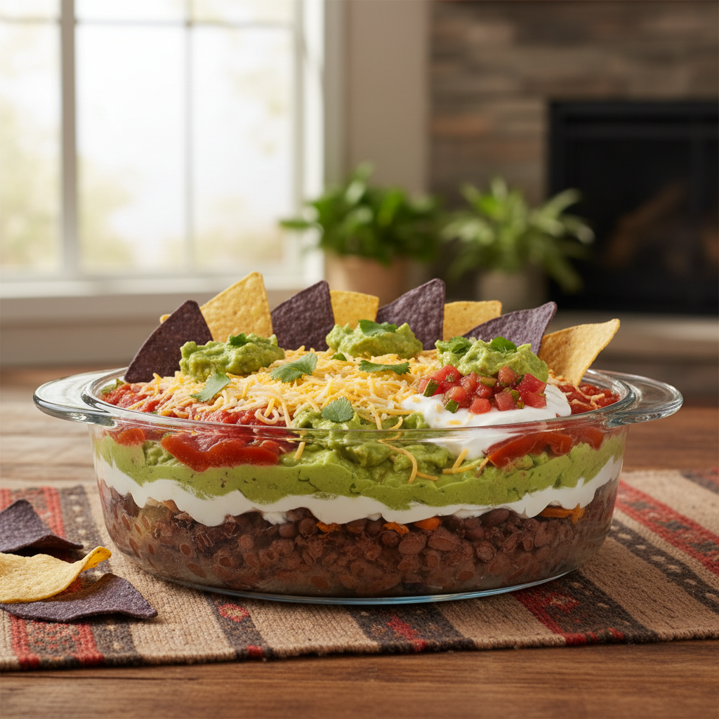 Trempette étagée à la mexicaine