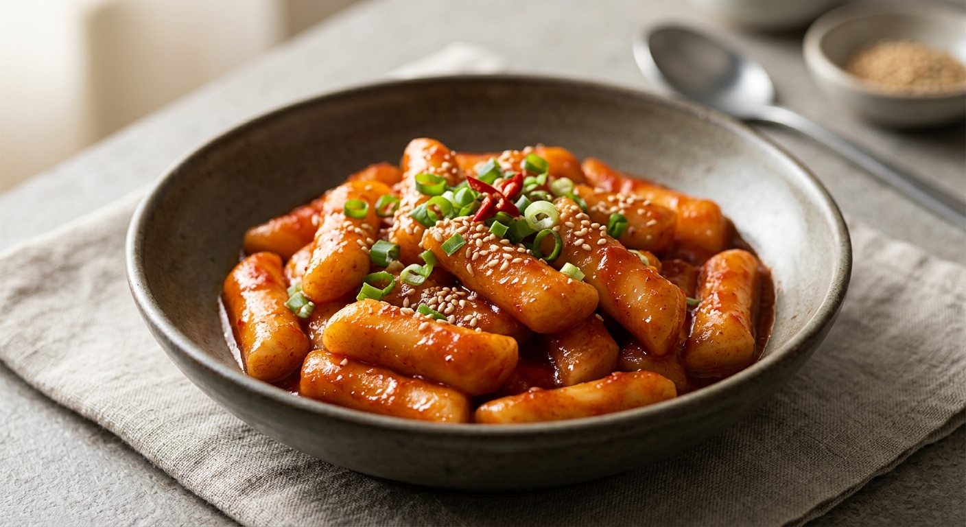 Tteokbokki faciles et rapides