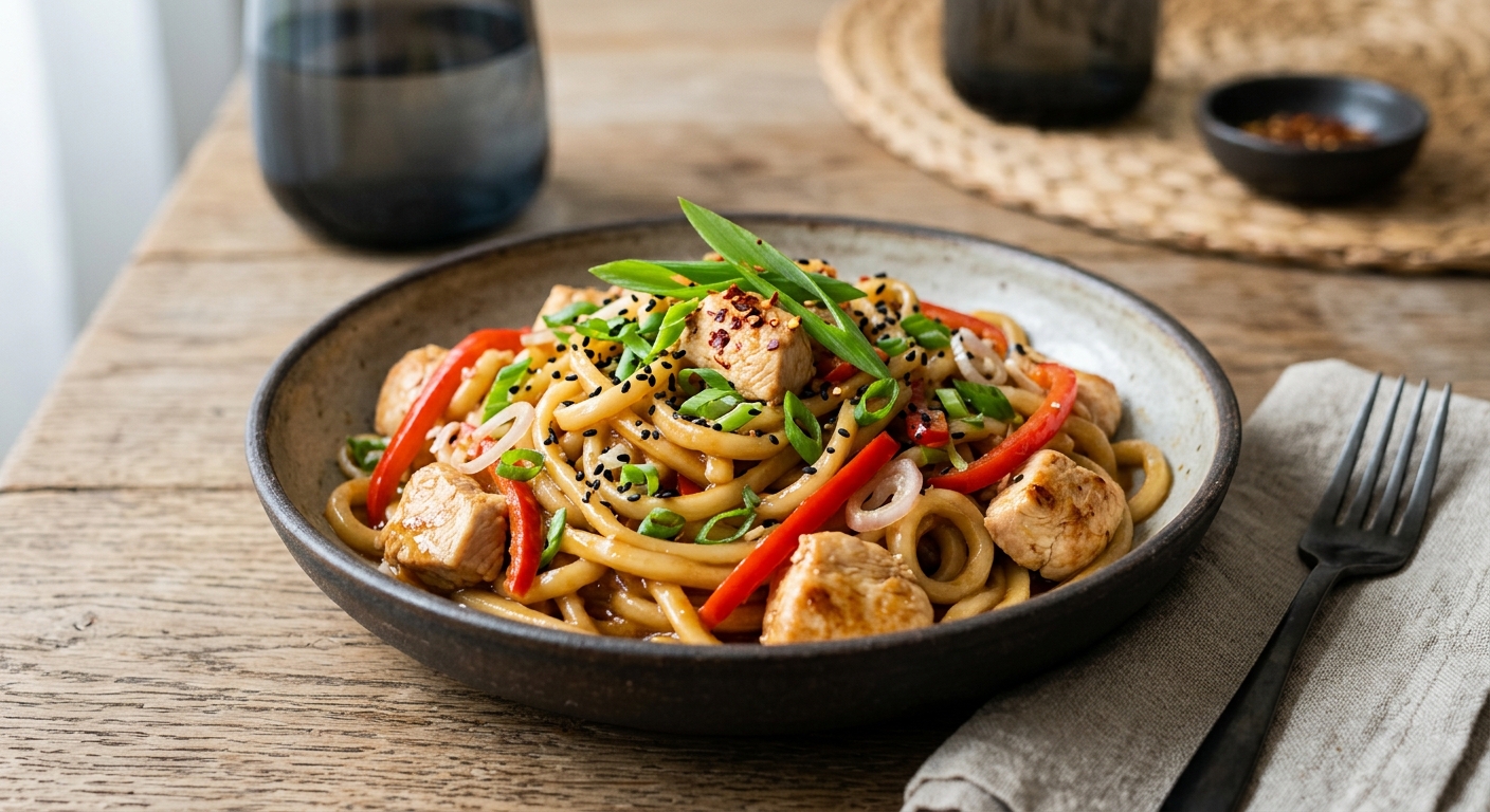 Udon sauté