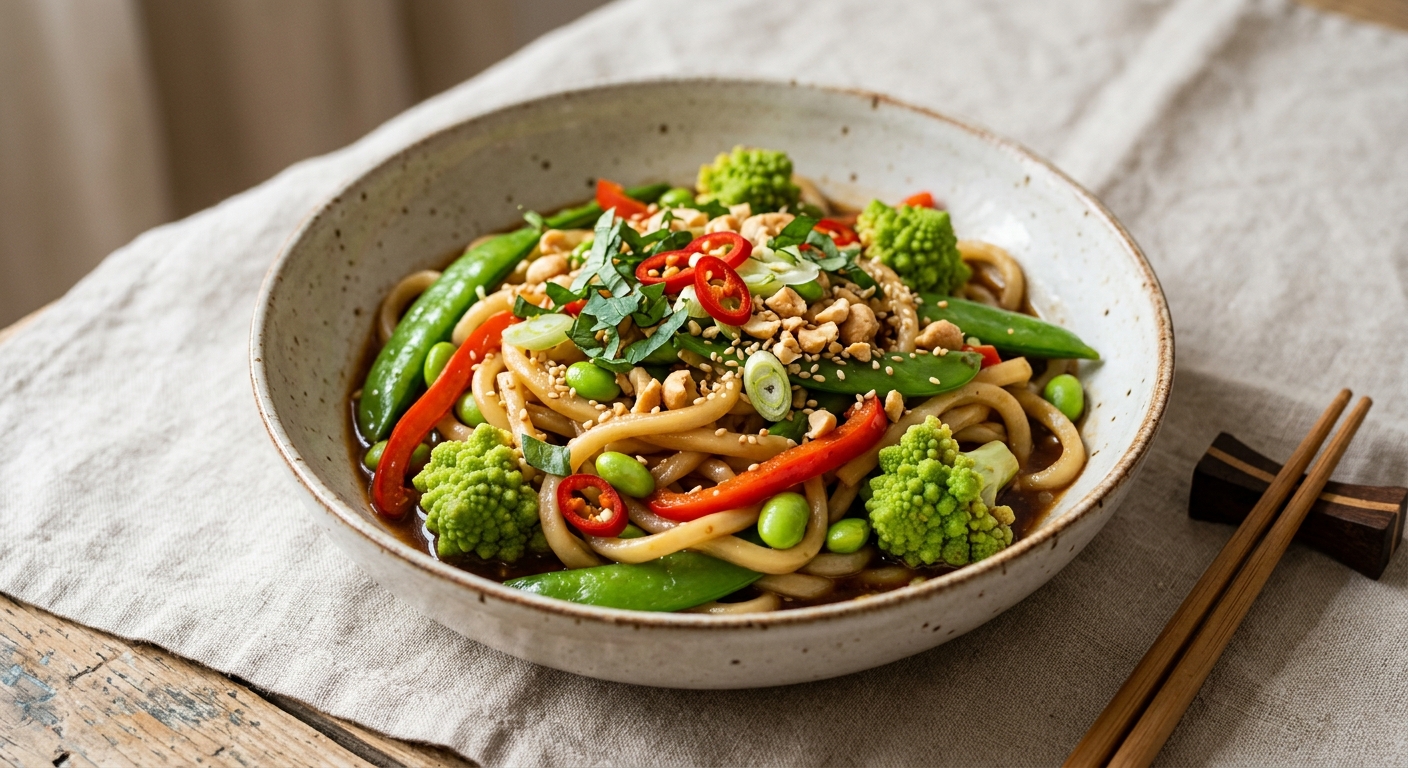 Udon végétarien