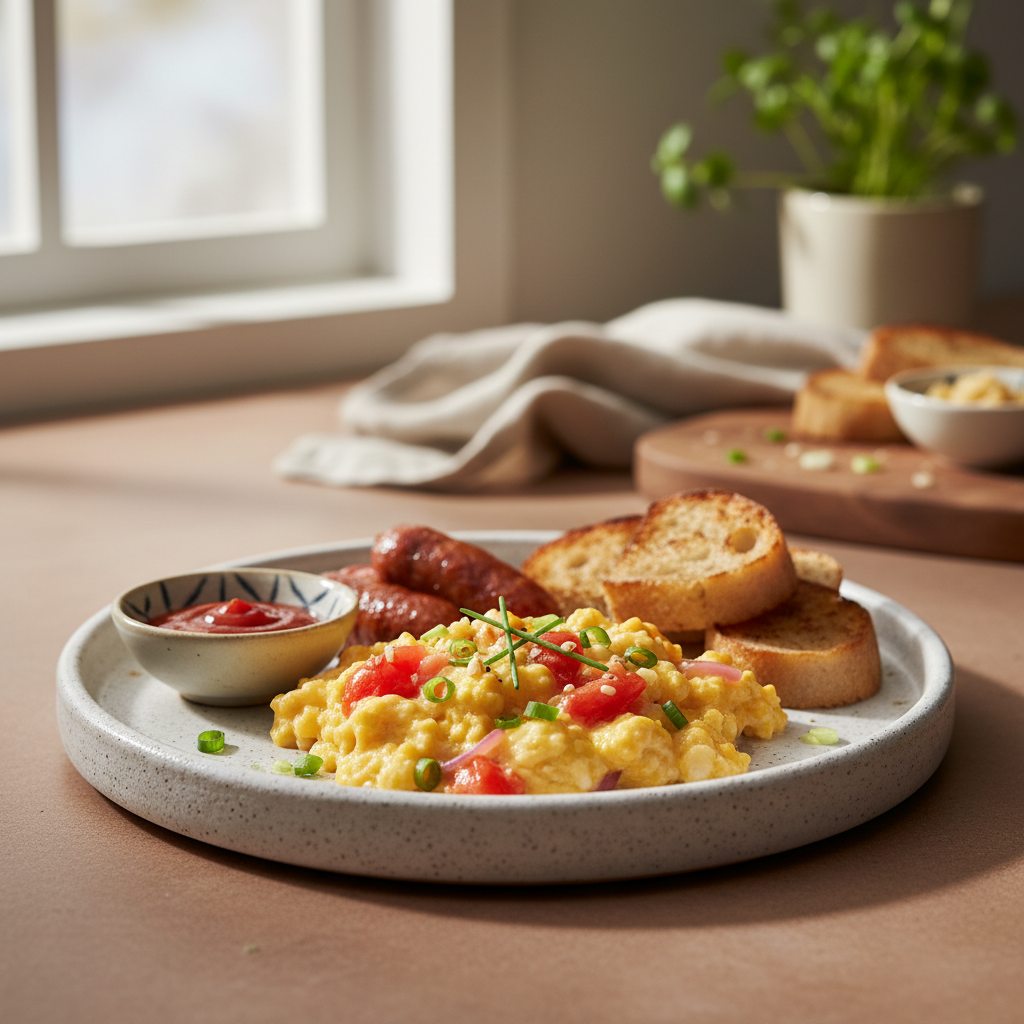 Oeufs brouillés philippins