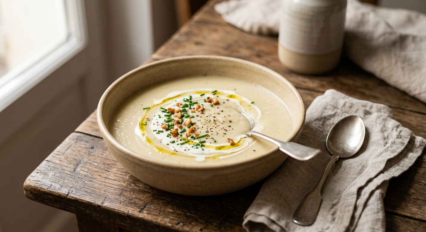 Velouté de topinambours au Thermomix