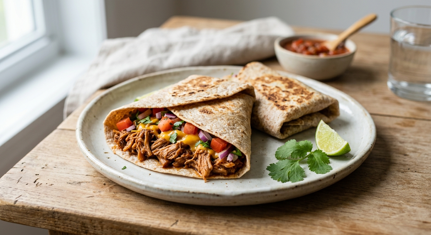 Wraps pliés en 4 au jacquier