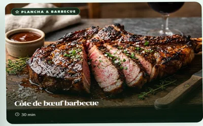 Côte de boeuf barbecue